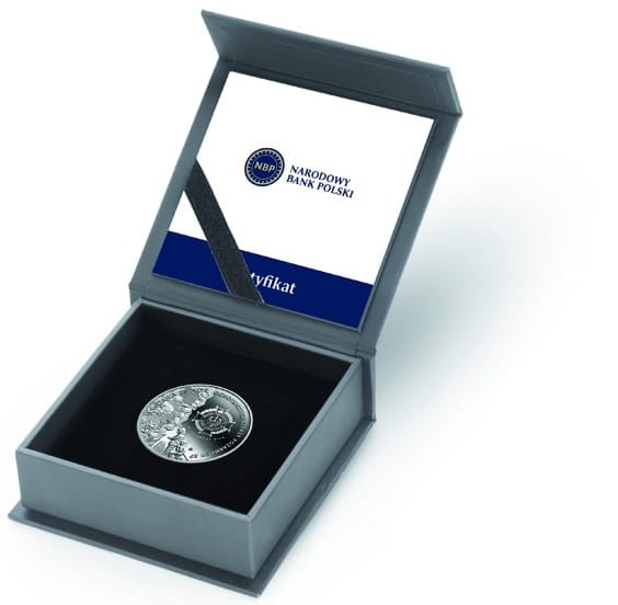 Moneta 10 zł 100-lecie Ochotniczej Straży Pożarnej 2021 box