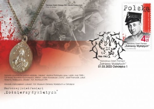 Narodowy Dzień Pamięci Żołnierzy Wyklętych FDC 2022 r.