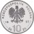 Moneta 10 zł Stefan Batory półpostać 1997 r. awers