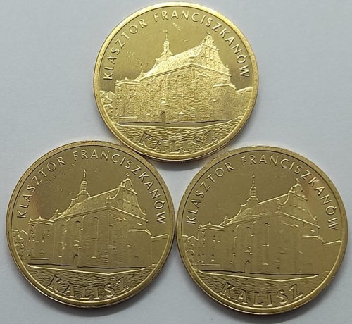 Moneta 2 zł Kalisz 2011 rewers lot