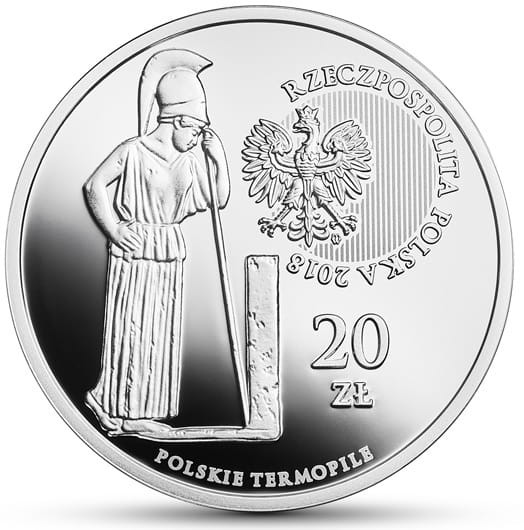 Moneta 20 zł Hodów 2018r awers