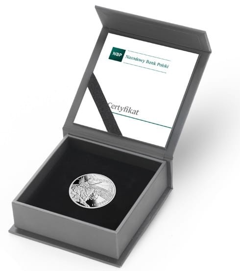 Moneta 20 zł Hodów 2018r box