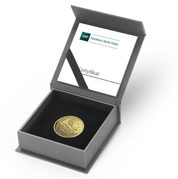Moneta 20 zł 100 dukatów Zygmunta III 2017 r. box