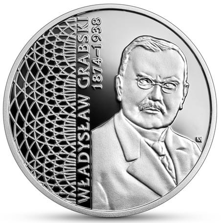 Moneta 10 zł Władysław Grabski 2022 r. rewers