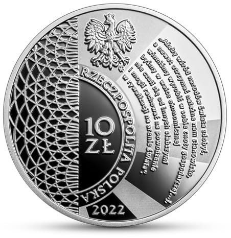 Moneta 10 zł Władysław Grabski 2022 r. awers