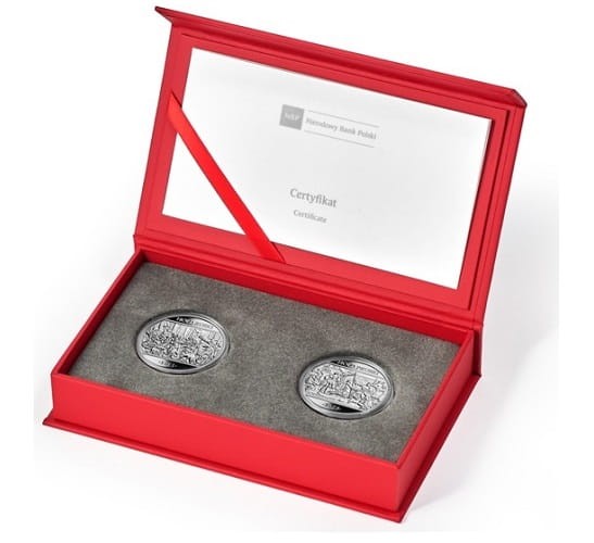 Monety 10 zł Hołd Pruski Hołd Ruski 2019  box