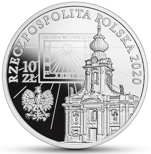 Moneta 10 zł 100. rocz. Urodzin Jana Pawła II 2020 r. uncja awers