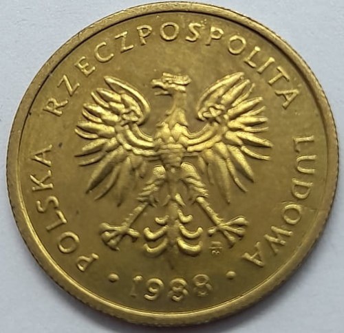 Moneta 2 złote 1988 awers