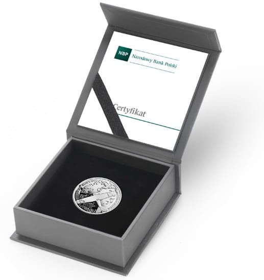 Moneta 10 zł 100-lecie Polskiego Lotnictwa Wojskowego 2019 r. box