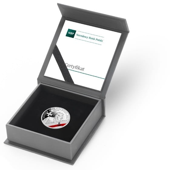 Moneta 10 zł August Emil Fieldorf Nil 2018 r. box