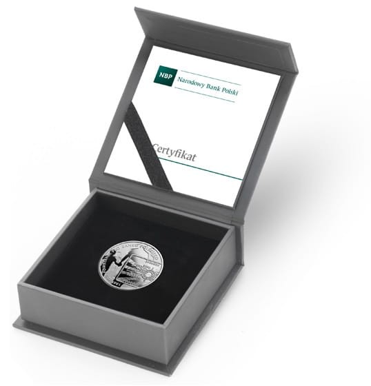 Moneta 100-lecie Powstania PKO Banku Polskiego 2019 r. box