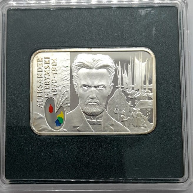 Moneta 20 zł Aleksander Gierymski 2006 r. rewers