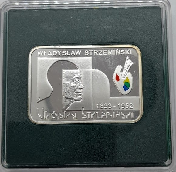 Moneta 20 zł Władysław Strzemiński 2009 rewers