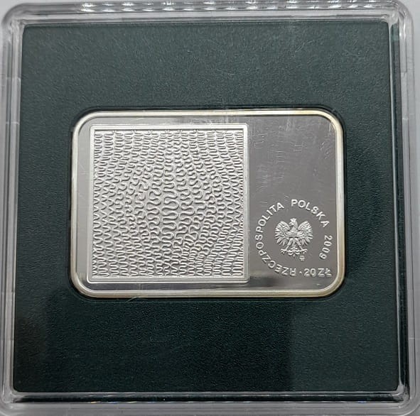 Moneta 20 zł Władysław Strzemiński 2009 awers