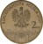 Moneta 2 zł Łomża 2007 awers
