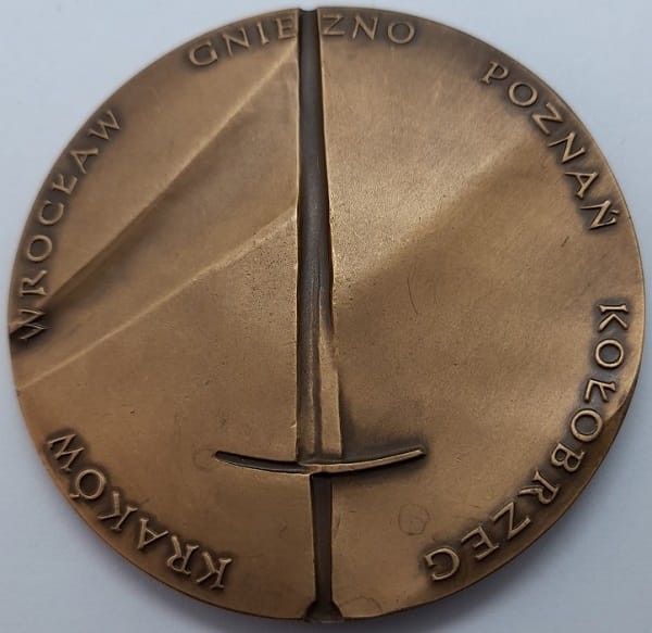 Medal Bolesław Chrobry półpostać PTAiN 2