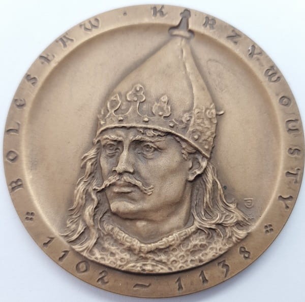 Medal Bolesław Krzywousty PTTK 1
