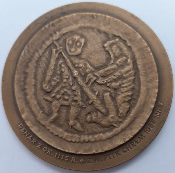 Medal Bolesław Krzywousty PTTK 2