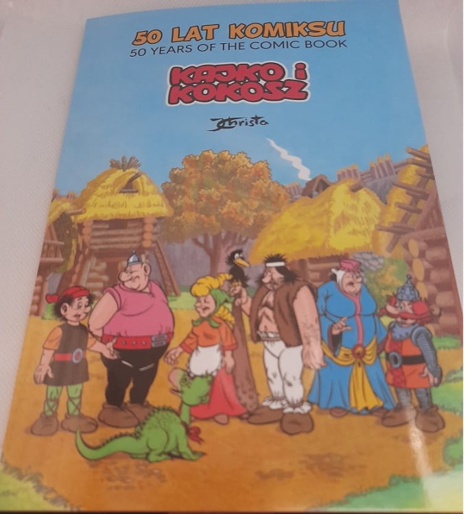 Folder Kajko i Kokosz blok 2022 r okładka