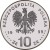 Moneta 10 zł 600-lcie Odnowienia Akademii Krakowskiej 1999 r. awers