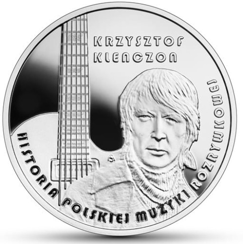 Moneta 10 zł Krzysztof Klenczon 2020 r. rewers