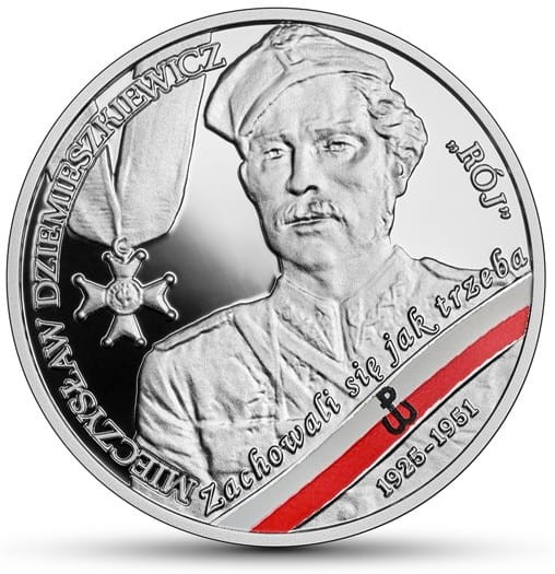 Moneta 10 zł Mieczysław Dziemieszkiewicz 2020 r. rewers