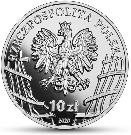 Moneta 10 zł Mieczysław Dziemieszkiewicz 2020 r. awers