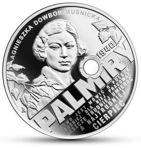 Moneta 10 zł Katyń - Palmiry 2020 r. rewers