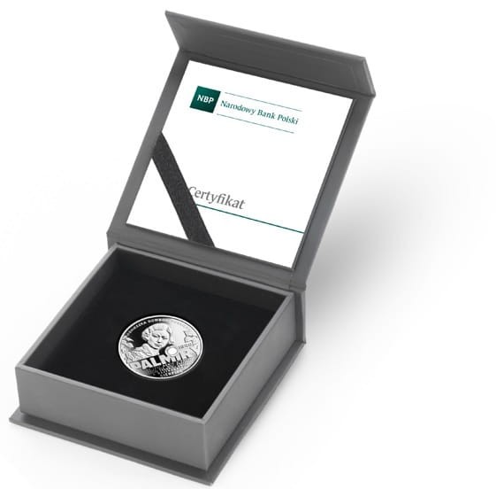 Moneta 10 zł Katyń - Palmiry 2020 r. box