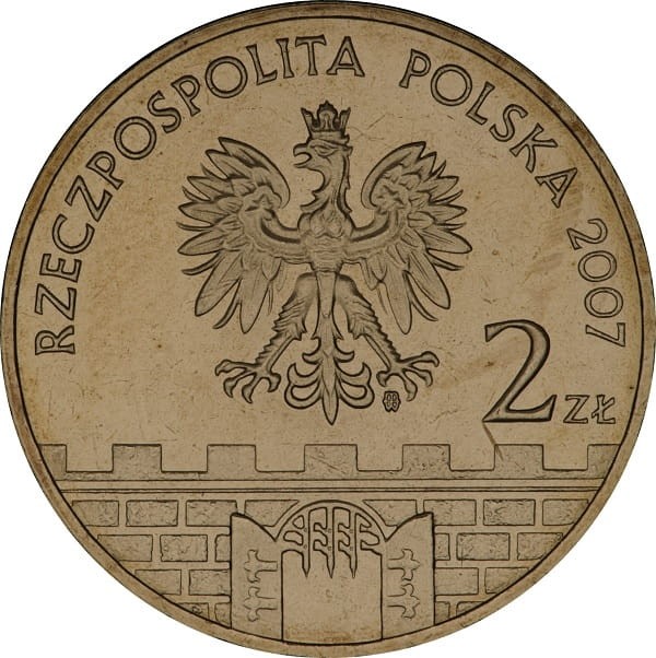 Moneta 2 zł Przemyśl 2007 awers