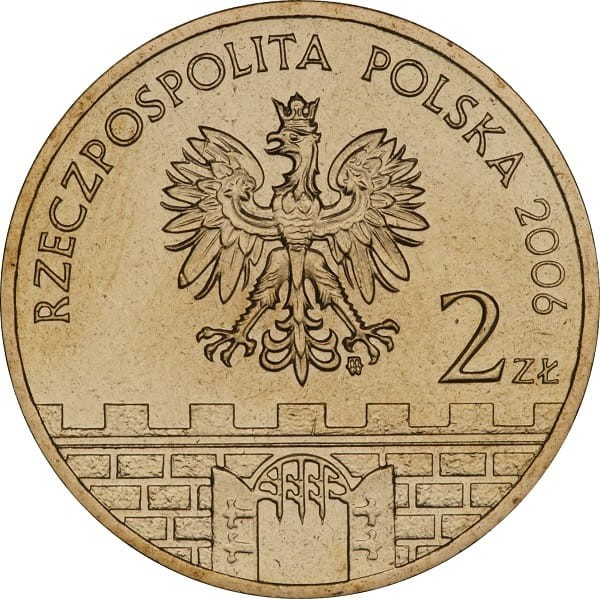 Moneta 2 zł Legnica 2006 awers