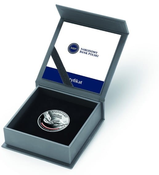 Moneta 10 zł Dziękujemy Służbie Zdrowia COVID-19 2021 box