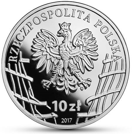 Moneta 10 zł Danuta Siedzikówna "INKA" 2017 r. awers