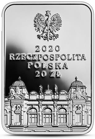 Moneta 20 zł Antonina Hoffmann 2020 awers