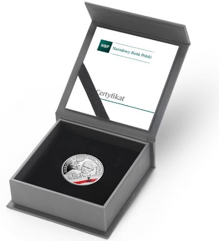 Moneta 10 zł Hieronim Dekutowski "Zapora" 2018 r. box