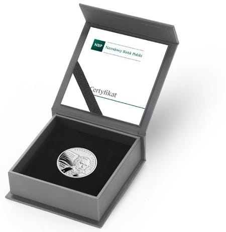 Moneta 10 zł Fryderyk Skarbek 2018 r. box
