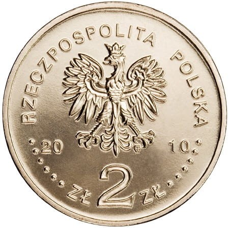 Moneta 2 zł 100 rocznica Harcerstwa Polskiego 2010 awers