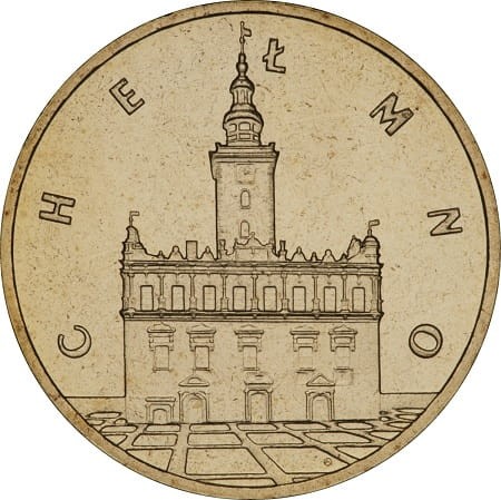 Moneta 2 zł Chełmno 2006 rewers