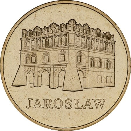 Moneta 2 zł Jarosław 2006 rewers