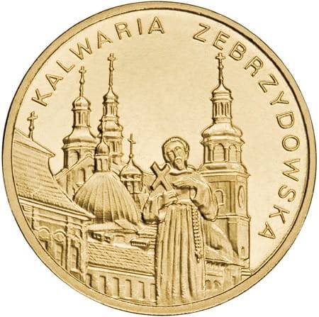 Moneta 2 zł Kalwaria Zebrzydowska 2010 awers