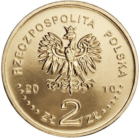 Moneta 2 zł Kalwaria Zebrzydowska 2010 rewers