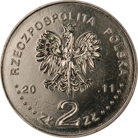 Moneta 2 zł Ułan II Rzeczypospolitej 2011 awers