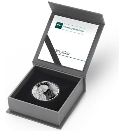 Moneta 10 zł Ferdynand Zweig 2021 box