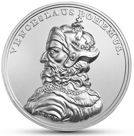 Moneta 50 zł Wacław II Czeski 2013 r. rewers