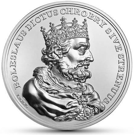 Moneta 50 zł Bolesław Chrobry 2013 r rewers