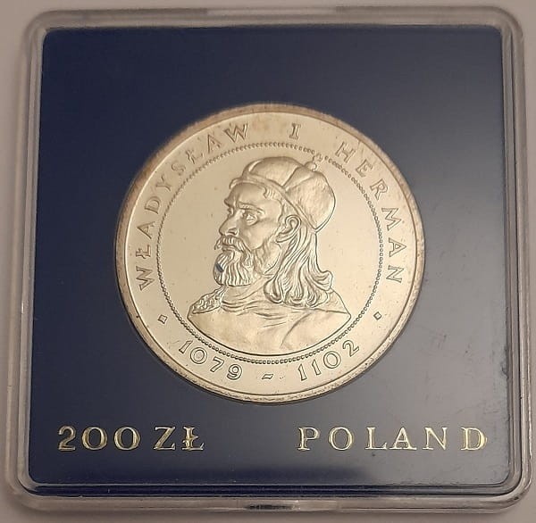 Moneta 200 zł Władysław I Herman 1981 rewers