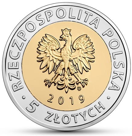 Moneta okolicznościowa 5 zł Zabytki Fromborka 2019 awers