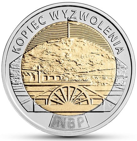 Moneta 5 zł Kopiec Wyzwolenia 2019 rewers