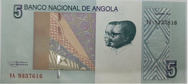 Angola Banknot Kwanzas UNC awers