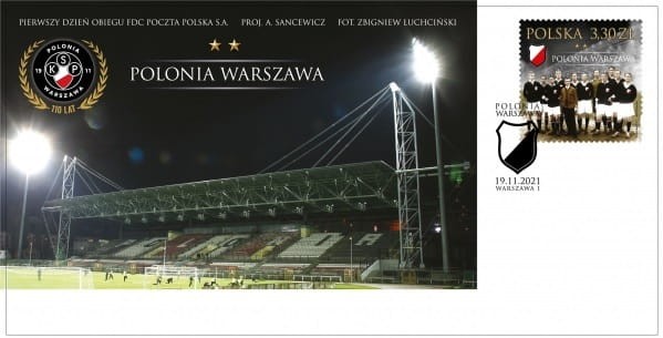 Koperta FDC Polonia Warszawa 2021 r. FDC